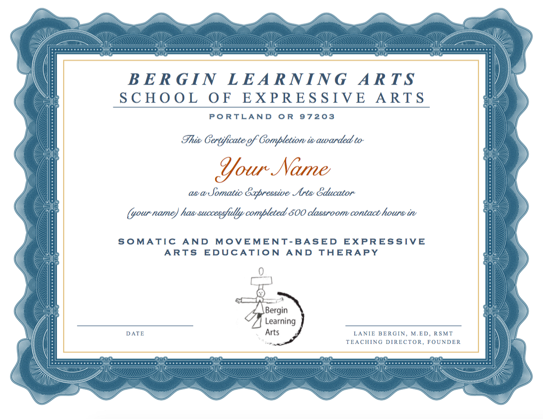 500-hour Training Program Overview - Expressive Arts Institute Of Oregon